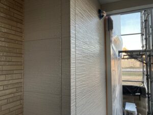 岐南町　外壁　クリヤー　塗装